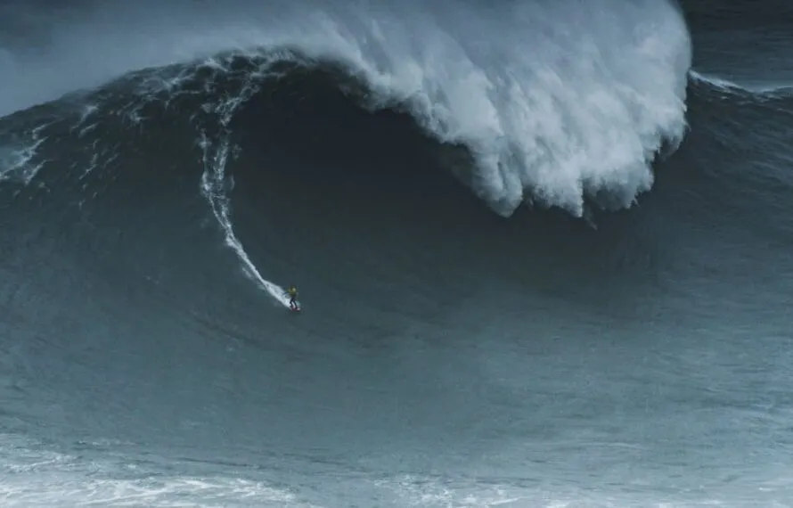 Discover the Thrill of the Beach in Nazaré’s Giant Waves