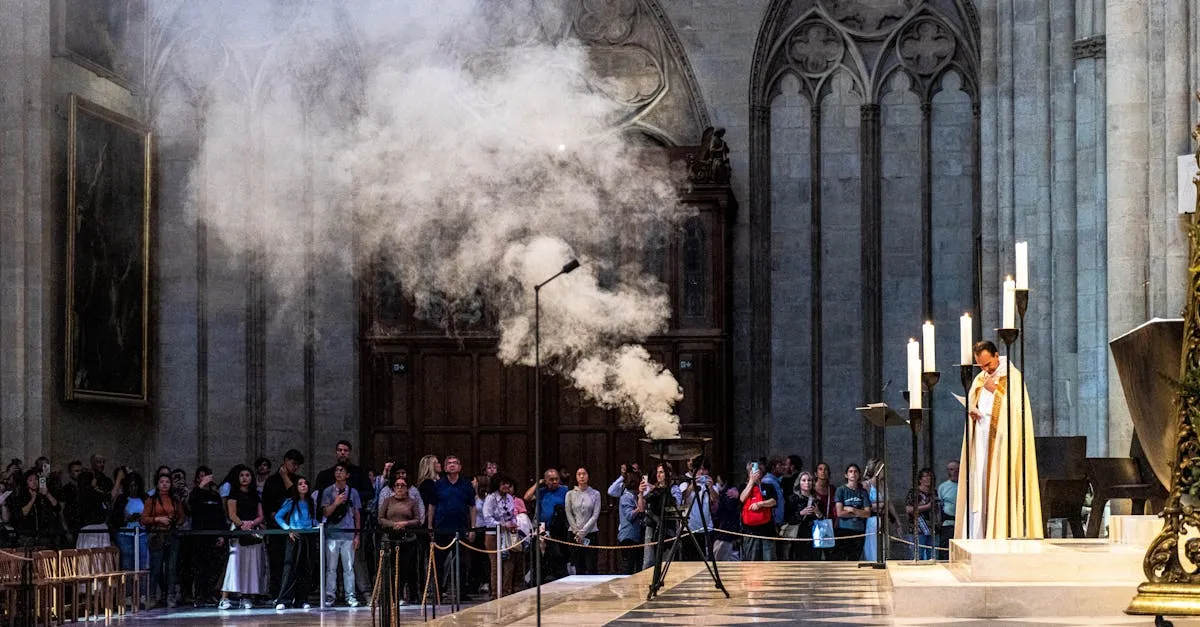 Can I attend mass at Notre-Dame before the crypt?